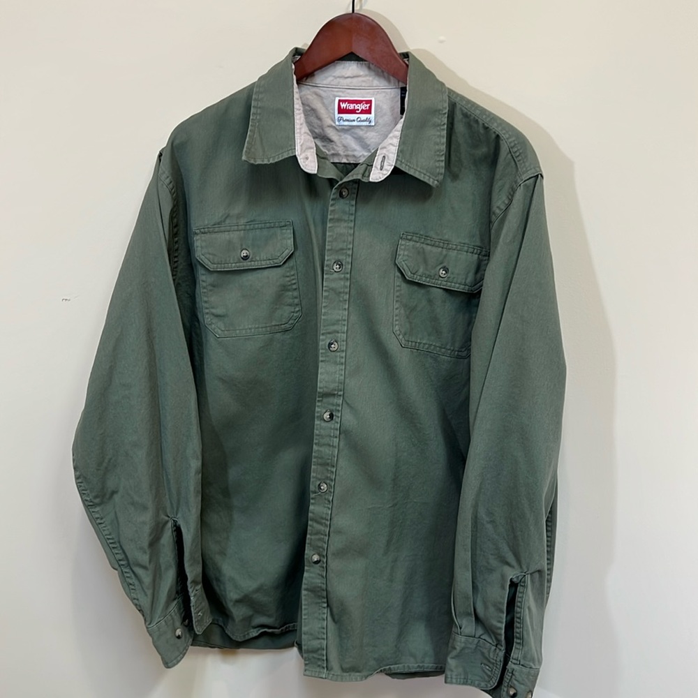 Wrangler Long Sleeve Button‎ Down XL